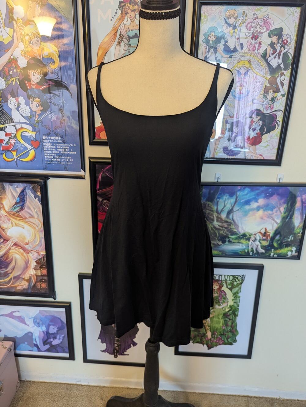 Skims Skimpy Strap Mini Dress w/ Built In Bra NWT Sz M